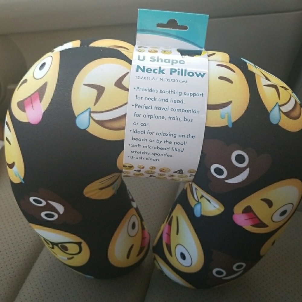 EMOJI U Shape Neck Pillow